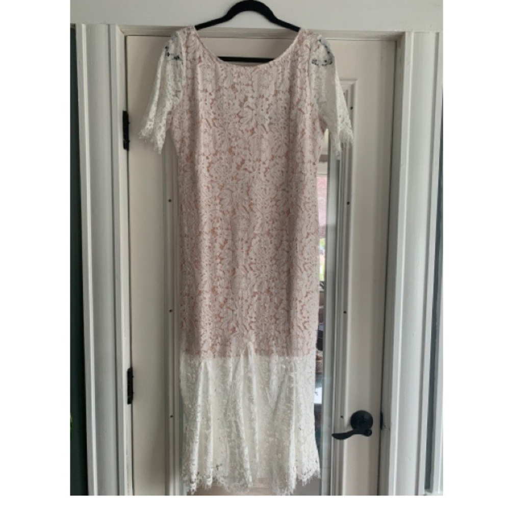 Lulu’s white lace dress!